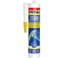 Герметик SOUDAL санитарный, прозрачный 105897 105897