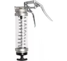 Шприц GROZ G5RF/B-CL прозрач. корпус, пист. тип, сталь. трубка GR46920 GR46920