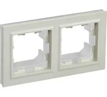 Рамка IEK BRITE РУ-2 2-м ip44 бежевая BR-M22-44-K10
