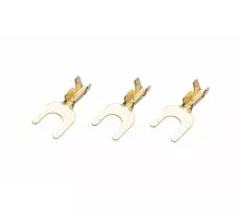Наконечник REXANT 08-0173 ( уп. 100 шт ) вилочный 6.5 мм, 1-1.5 мм² (нв 1.5-6) [08-0173]