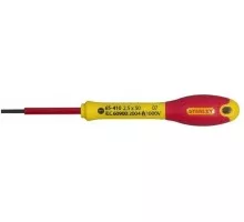 Отвертка шлицевая диэлектрическая STANLEY VDE FATMAX 0-65-410 2.5 х 50 мм 0-65-410