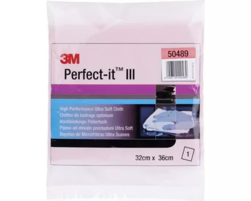 Салфетка полировальная Perfect-It III розовая 3M 50489 7000032158 [7000032158]