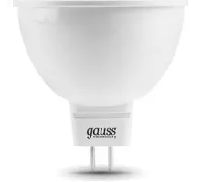 Лампа светодиодная GAUSS MR16 elementary 5.5w 470lm 6500к gu5.3 led 13536