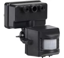 Датчик движения IEK ДД 019 120° IP44 черный LDD13-019-1100-002