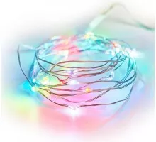 Гирлянда Neon-Night РОСА 2 м, 20 LED цвет свечения мультиколор 303-009-1