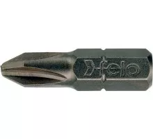 Бита для заворачивания FELO 02200010 крестовая серия industrial ph 0x25, 10 шт