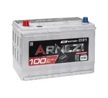 Аккумулятор ARNEZI JIS SMF 100 A/ч прямая L(+) 306x176x225 D31 EN 820 A E1191001