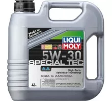 Масло моторное LIQUI MOLY SAE 5W30 Special Tec AA 4 л 7516/7616 синтетическое 7616/7516
