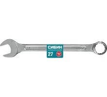 Ключ комбинированный Сибин 27089-27 27 мм