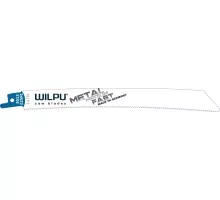 Полотна для сабельных пил WILPU 3013/225 PC нерж.ст., цвет.мет от 2,5 до 3,5 мм 5шт/уп 1472200005