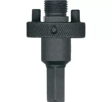 Адаптер для биметаллической коронки Heller 14-30 мм резьба 1/2“x20мм 6-гранный TD19093
