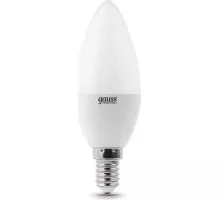 Лампа светодиодная GAUSS Свеча elementary 10w 710lm 3000k е14 led 33110