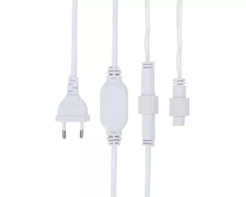 Гирлянда Neon-Night 255-034 БАХРОМА (Айсикл), 2,4х0,6м, 88 LED БЕЛЫЙ,  IP65