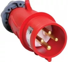 Вилка электрическая кабельная IEK Magnum ССИ-024 32а 3p+pe 380в ip44 PSN02-032-4