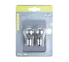 Лампа галогеновая GANZ GIP06097 P21/4W 12V 21/4W BAZ15d 2 шт.