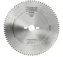 Пильный диск по алюминию WOODWORK 254x3,2/2,2x30 Z=80 A=-5 36.254.80