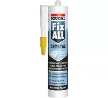 Клей-герметик SOUDAL FIX ALL CRYSTAL прозрачный 119130 119130