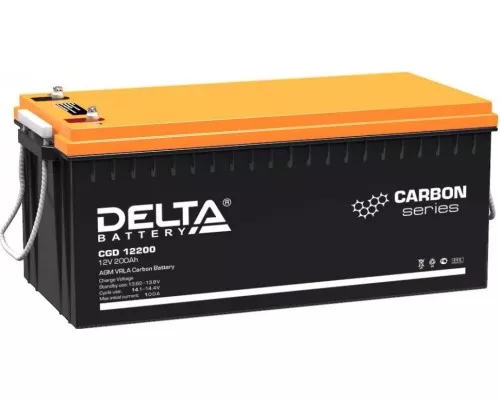 Аккумулятор DELTA CGD 12200 (AGM) Carbon Аккумулятор DELTA CGD 12200 (AGM) Carbon