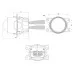 Фары противотуманные MTF LIGHT ABSOLUTE VISION TRUCK, 24В, птф/дал 32/44Вт, 5500К светодиодные линзы FL44K55-24