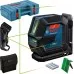 Лазерный уровень BOSCH GLL 2-15 G + LB 10 + DK 10 + кейс [0601063W02]