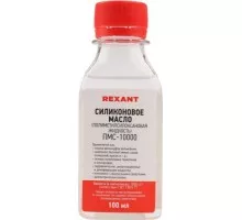 Силиконовое масло REXANT ПМС-1000 (полиметилсилоксан), 100 мл, флакон 09-3935