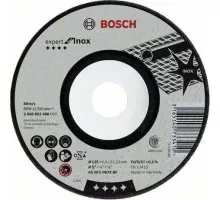 Шлифовальный круг по нержавеющей стали BOSCH 230х6х22 мм AS 30 S INOX BF Expert for Inox 2608600541