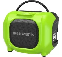 Колонка портативная GREENWORKS 3 503 107 24v/220v, без акб и зу 3503107