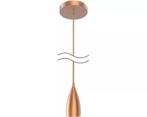 Светильник декоративный GAUSS PL033 подвесной decor медный e27, 1 м