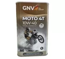 Масло GNV Moto 4T 10W40 Sport Formula 1 л (металл. канистра) GM41211162016541040001