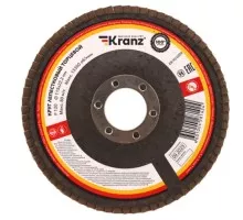 Круг лепестковый Kranz KR-90-0009 торцевой, p120, 115х22,2мм