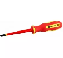 Отвертка крестовая диэлектрическая Norgau PH1x80мм крестовая vde slim 067074110