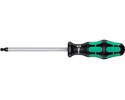 Отвертка с шестигранной сферической головкой WERA Kraftform Plus Серия 300 352 SW 3,0 х 100 MM WE-022805 [WE-022805]
