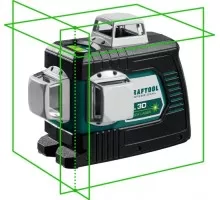 Лазерный уровень KRAFTOOL LL 3D зеленый 34641