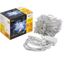 Гирлянда IEK LIGHTING нить 20м 200 светодиодов RGB свет IP44 контрол. 8 сцен LGDU111-3-200-20-T-S-44