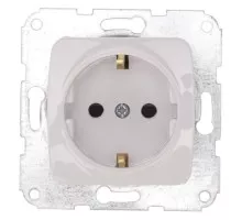 Розетка Kranz DEA-P DEA 1-ая с/з с/у 16а мех. бел  KR-78-0211
