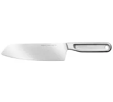 Нож FISKARS 1062884 сантоку, цельнометаллический, 17см