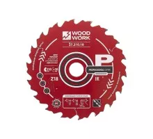 Пильный диск по дереву WOODWORK 210x1,8/1,2x30 Z=18 A=18 27.210.18
