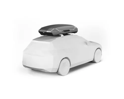 Бокс THULE Motion 3 XXL 232x92x45 см, титановый глянцевый, 600 л [639901]