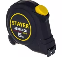 Рулетка STAYER АutoLock 5 / 19мм с автостопом 2-34126-05-19_z02