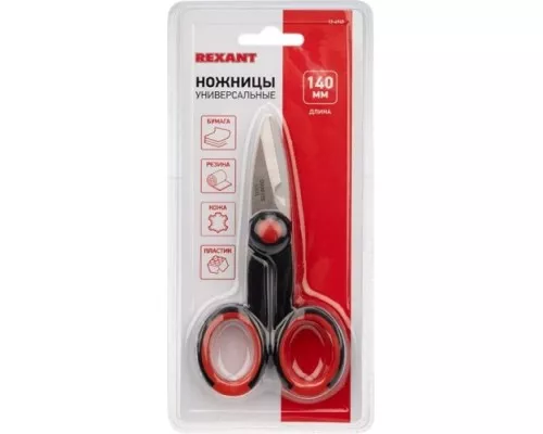 Ножницы универсальные REXANT 12-4945 140 мм Ножницы универсальные REXANT 12-4945 140 мм