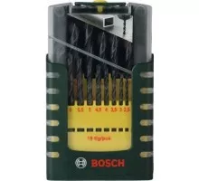 Набор сверл по металлу BOSCH HSS-R D1-10 19 шт 2607017151