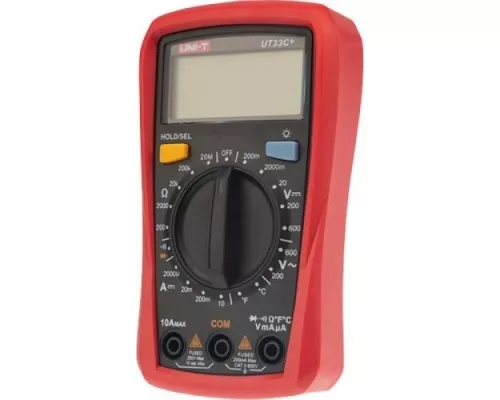 Мультиметр цифровой UNI-T UT33C портативный [13-0057]