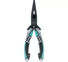 Длинногубцы Sturm 1020-13-3-160 160мм, crv, тефлоновое покрытие, tpe рукоятки