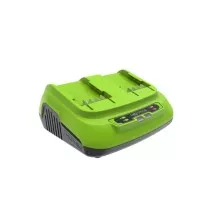 Зарядное устройство для аккумуляторов GREENWORKS 40.0V двухпостовое 2938807 2938807