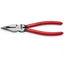 Плоскогубцы KNIPEX KN-0821185 комбинированные остроконечные с удлиненными губкам