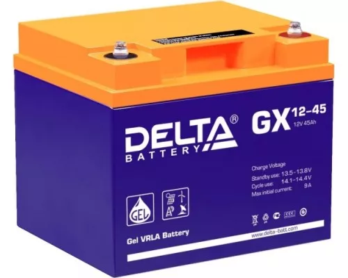 Аккумулятор DELTA GX 12-45 (GEL)