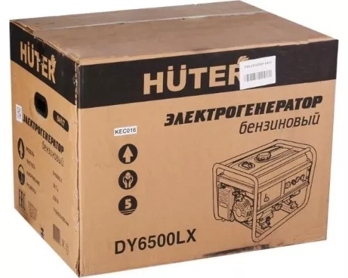 Электростанция бензиновая HUTER DY 6500 LX электростартер [64/1/7]