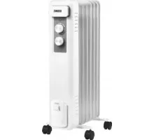 Обогреватель масляный ZANUSSI ZOH/CS-07W радиатор casa 1500w (7 секций) НС-1165961