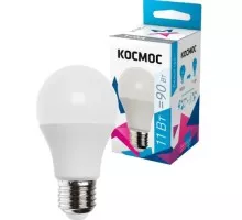 Лампа светодиодная КОСМОС А60 11W Е27 4500K LkecLED11wA60E2745