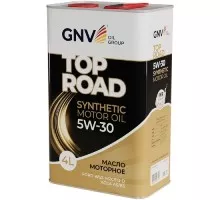Масло моторное GNV Top Road 5W30 4 л (металл. канистра) GTR1022702010010530004